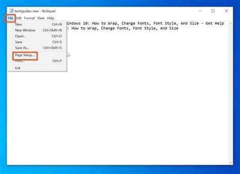 notepad windows 10.